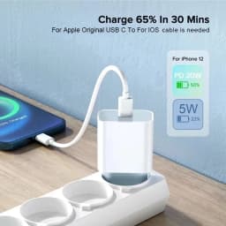 For iphonePD 20W USB Phone Charger Fast Charger for iPhone iPad Samsung OnePlus Wall Quick Charge Adapter TypeC Cable EU/US Plug