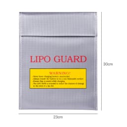 Lipo Guard Safety Bag Fireproof Explosion-Proof Portable Lipo Safety Bag for RC FPV Racing Drone Car Battery Safe