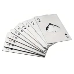 Stainless Steel Spades A Winemaker Bottle Opener Playing Cards Bottle Opener Credit Card Beer Bottle Opener