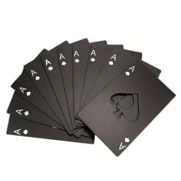 Stainless Steel Spades A Winemaker Bottle Opener Playing Cards Bottle Opener Credit Card Beer Bottle Opener