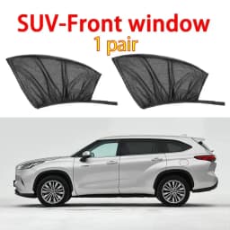 2 or 4pcs screen window set premium window sunshade breathable mosquito net for front and rear windows, UV protection Accessorie