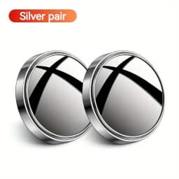 A Pair of 360-Degree Adjustable Wide-Angle Blind Spot Mirrors, Reversing Mirrors, and Rearview Mirrors