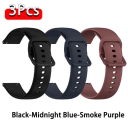 Strap For Amazfit Bip Max/6 5/balance 3 2/Active Max/2/GTS 4 Series Silicone Correa Bracelet 20mm/22mm Quick Release Watch Band