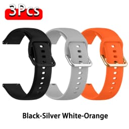 Strap For Amazfit Bip Max/6 5/balance 3 2/Active Max/2/GTS 4 Series Silicone Correa Bracelet 20mm/22mm Quick Release Watch Band