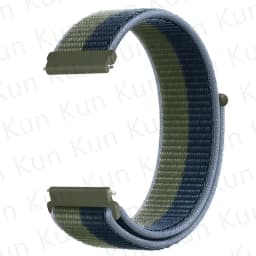 20MM 22MM Band For Samsung Galaxy Watch 6/5/4/5pro/4/6 Classic/active 2 Nylon loop sport bracelet huawei watch GT 4-2-2e-3 Strap