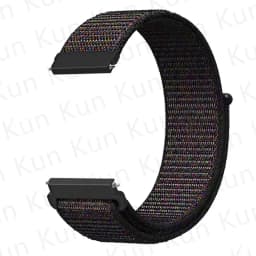 20MM 22MM Band For Samsung Galaxy Watch 6/5/4/5pro/4/6 Classic/active 2 Nylon loop sport bracelet huawei watch GT 4-2-2e-3 Strap