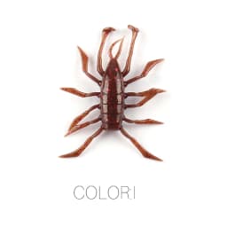 2023 Supercontinent 12Pcs/lot water spider Silicone Lures Worm 38mm/1.42g Fishing Lures Attractive Shrimp odor salt Wobbler