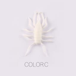 2023 Supercontinent 12Pcs/lot water spider Silicone Lures Worm 38mm/1.42g Fishing Lures Attractive Shrimp odor salt Wobbler