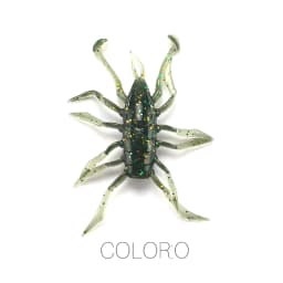 2023 Supercontinent 12Pcs/lot water spider Silicone Lures Worm 38mm/1.42g Fishing Lures Attractive Shrimp odor salt Wobbler