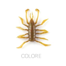 2023 Supercontinent 12Pcs/lot water spider Silicone Lures Worm 38mm/1.42g Fishing Lures Attractive Shrimp odor salt Wobbler