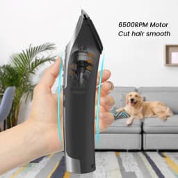 High Power Smart Dog Clippers Grooming Trimmer Pet Haircut Machine for Dogs Grooming Cutter Rechargeable Detachable Blade