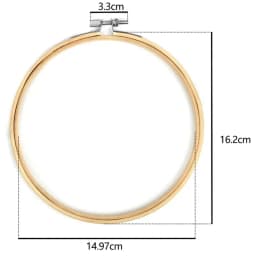 10pcs/Set 10-30cm Wooden Embroidery Hoops Frame Set Bamboo Embroidery Hoop Rings For DIY Cross Stitch Needle Craft Tool
