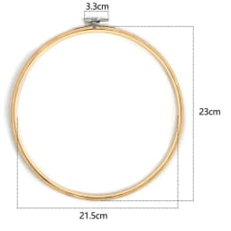 10pcs/Set 10-30cm Wooden Embroidery Hoops Frame Set Bamboo Embroidery Hoop Rings For DIY Cross Stitch Needle Craft Tool