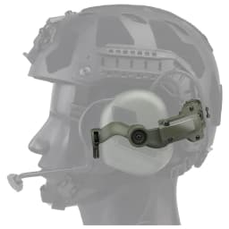 Headset Bracket Multiangle Rotation Helmet Rail Adapter Fit OPS Core ARC and Team Wendy Rail Headphone Mount