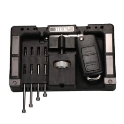 Jingyuqin Original HUK Fixing Tool Vice Of Flip Car key Pin Remover Split Disassembly Pin Tool for Locksmith Tool With Four Pins