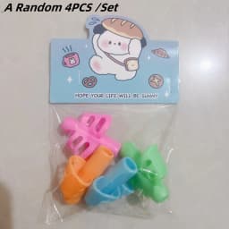 1/3pcs Children Writing Pencil Pan Holder Kids Learning Practise Silicone Pen Aid Grip Posture Correction Device for Students