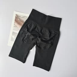 Summer Seamless Yoga Shorts High Waist Workout Shorts Women Sexy Booty Tummy Control Gym Leggings Breathable Running Shorts