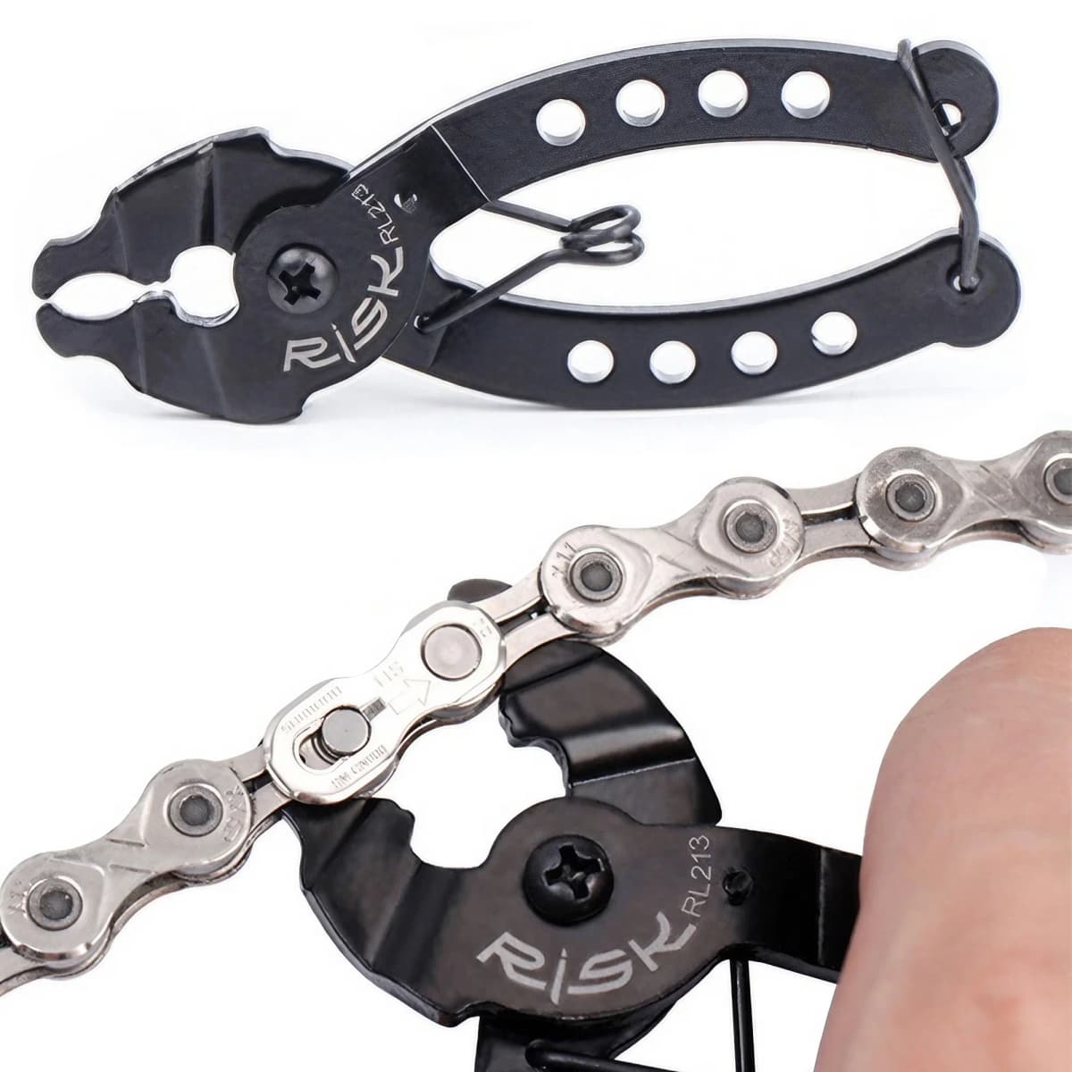 Mini Chain Quick Link Tool Bicycle Chain Link Plier Mountain Bike Chain Clamp Magic Buckle Removal Installation Hand Tools