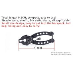 Mini Chain Quick Link Tool Bicycle Chain Link Plier Mountain Bike Chain Clamp Magic Buckle Removal Installation Hand Tools