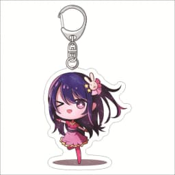 Anime Oshi No Ko Keychain Ai Hoshino Ruby Hoshino Kana Arima Cartoon Cosplay Figures Pendant Key Chain Ring Jewelry Accessories
