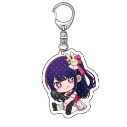 Anime Oshi No Ko Keychain Ai Hoshino Ruby Hoshino Kana Arima Cartoon Cosplay Figures Pendant Key Chain Ring Jewelry Accessories