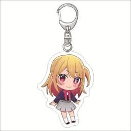 Anime Oshi No Ko Keychain Ai Hoshino Ruby Hoshino Kana Arima Cartoon Cosplay Figures Pendant Key Chain Ring Jewelry Accessories