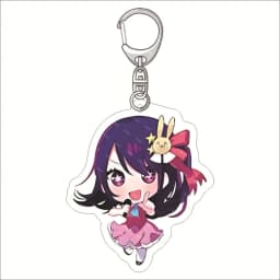 Anime Oshi No Ko Keychain Ai Hoshino Ruby Hoshino Kana Arima Cartoon Cosplay Figures Pendant Key Chain Ring Jewelry Accessories