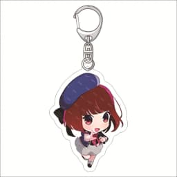 Anime Oshi No Ko Keychain Ai Hoshino Ruby Hoshino Kana Arima Cartoon Cosplay Figures Pendant Key Chain Ring Jewelry Accessories