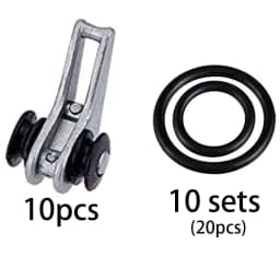 Fishing Bait Keeper 10PCS Mixed Colors Secure Holder Hook Ring Worm Lure Clasp Angle Hanger for Rod Jig Casting Tackle