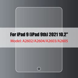 Tempered Glass Screen Protector For iPad 10.2 9.7 10. 5 10.9 Pro 11 New iPad 10 9 8 7 6 5 Air 4 3 2 Mini 2020 2021 2022
