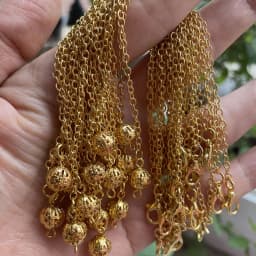 20pcs / Lot Bulk Pendulums Chains with Lobster Claw Wholesale 7 Chakra Stone Bead Charm Chain Only for Pendulum Accessories X037