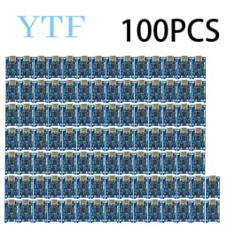 10/100pcs 5V 1A Micro USB 18650 Type-c Lithium Battery Charging Board Charger Module+Protection Dual Functions For TP4056 18650