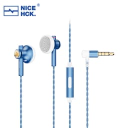 NICEHCK EB2S PRO 3.5/4.4mm Plug Microphone Flat-Head Earbud HIFI Wired Earphone 15.4mm LCP Diaphragm Dynamic Music Vocal Headset