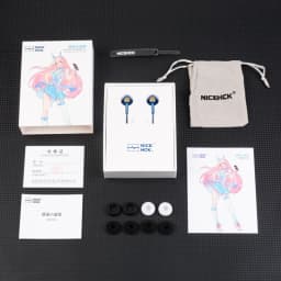 NICEHCK EB2S PRO 3.5/4.4mm Plug Microphone Flat-Head Earbud HIFI Wired Earphone 15.4mm LCP Diaphragm Dynamic Music Vocal Headset
