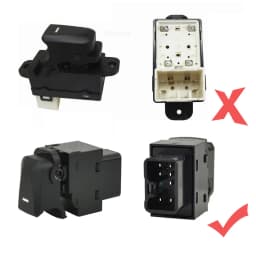 93576-2S000 Right Passenger's Power Window Switch Unit Fit for Hyundai Tucson IX35 2010 2011 2012 2013 2014 2015