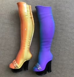 Original Monstering High Doll Shoes High Heels Personality Doll Shoes 1/6 Doll Casual Sandals Shoes Boots Doll Accessories