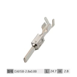 T078MF 2.8 series wire terminal Crimp terminal auto electrical male terminal for 962843-1/964298-1