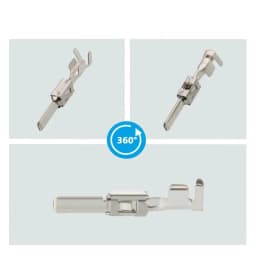 T078MF 2.8 series wire terminal Crimp terminal auto electrical male terminal for 962843-1/964298-1