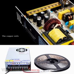 vusum Switching Led power supply 5V power supply Transformer 110V 220V AC to DC 5V 2A 6A 10A 20A 30A 40A 50A 60A 72A Driver