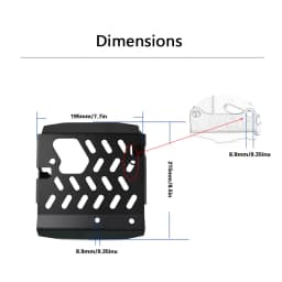 2026 Motorcycle Skid Plate Bash Frame Guard For Honda NX750X XADV750 X ADV 2017 2018 2019 2020 2021 2022 2023 - 2025 XADV NC 750