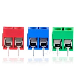 10/20/50Pcs/lot KF301-5.0-2P KF301-3P KF301-4P Pitch 5.0mm Straight Pin 2P 3P 4P Screw PCB Terminal Block Connector Blue Green