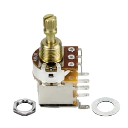 FLEOR 1pc Short Shaft Push-Push Potentiometer Electric Guitar Pot 500K / 250K Choose for Guitar Bass Parts