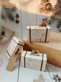 10/50pcs Hemp Rope Tag Luggage Packaging Box Candy Box Gift Box Eco-Friendly Natural Jute Twine Handle for Gift Packaging