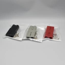 2PCS 50A Quick Plug Battery Charging Connector Style Plug Connectors DC Power Tool Motorcycle Socket Adapter Accessories