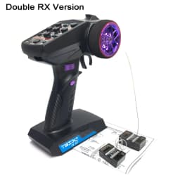 YSIDO 2.4G YS7 7CH Remote Control Digital Radio Transmitter with Receiver for 1/10 1/8 Crawler Controller RC Boat Car
