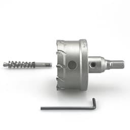 1Pc 12-100mm TCT Hole Saw Tungsten Carbide Tip Core Drill Bit Cutter Tools Drilling crown for Metal Stainless Steel Alloy