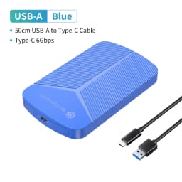 Yottamaster 2.5inch HDD Enclosure SATA to USB 3.0 Adapter Hard Disk Case 6Gbps UASP Hard Drive Enclosure for Windows Mac Linux