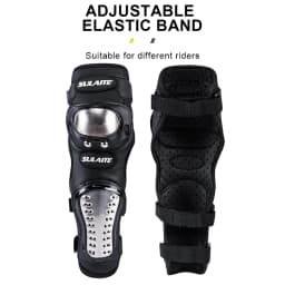 Motorcycle Kneepad Stainless Steel Moto Elbow Knee Pads Motocross Racing Protective Gear Protector Guards Kit