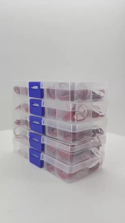 CS 1/1.5/2.0/2.4/3.1 Silicone O Ring Sealing Washer Red VMQ O-ring Plumbing Gaskets Oil Resistant High Temperature Oring Kit