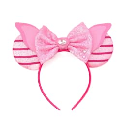 2025 New Style Mickey Minnie Ear Headband Sequin Bows Girl Adult Kids Halloween Party Cosplay Hair Accessories Princess Hairband